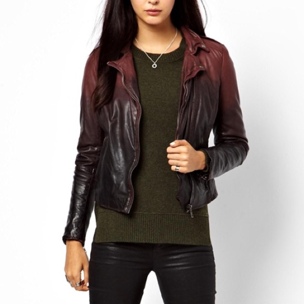Muubaa Leather Jacket (NWT)